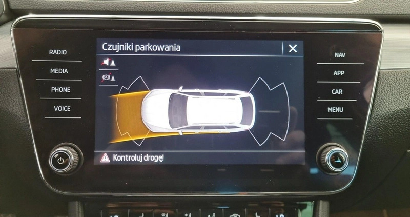 Skoda Superb cena 91900 przebieg: 121030, rok produkcji 2021 z Modliborzyce małe 326